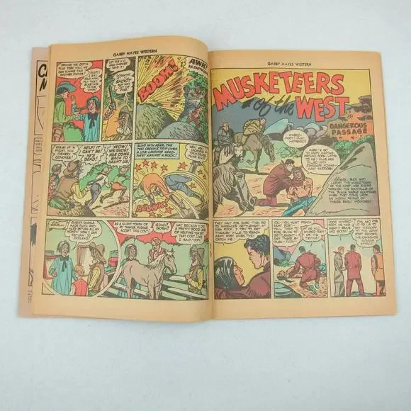 Vintage 1949 Gabby Hayes Western Comic Book #7 June Fawcett Photo Cover - Picture 10 of 12